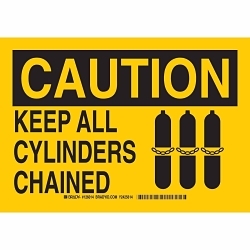 Brady 126015 Chemical and Hazardous Material Sign
