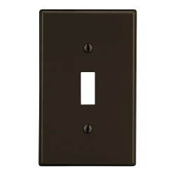 Hubbell P1 Non-Metallic Standard Wall Plate