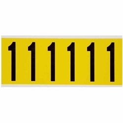 Brady 3450-1 Number Label