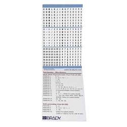 Brady PWM-PK-8 Wire Marker Book