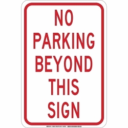 Brady 129626 Traffic and Parking Sign