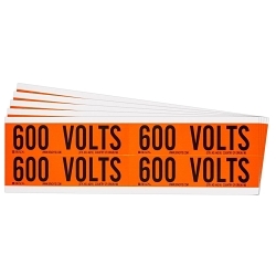 Brady 152372 Cleanlift Conduit And Voltage Label
