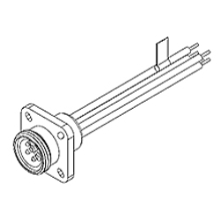 Woodhead 1300130557 Brad Mini-Change Receptacle