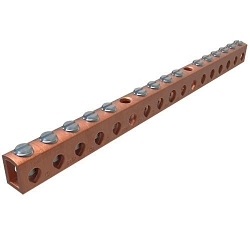 ILSCO D167-14 ILSCO ClearChoice Mechanical Neutral Bar