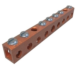 ILSCO D167-6 ILSCO ClearChoice Mechanical Neutral Bar
