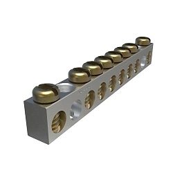 ILSCO NBAS-008-2-A ILSCO ClearChoice Mechanical Neutral Bar