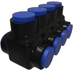 ILSCO PBTD-4-3/0-F ILSCO NIMBUS4FLEX Insulated Multi-Tap Connector