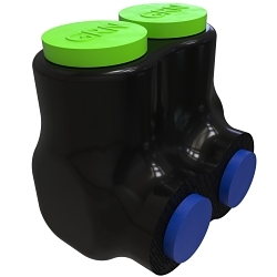 ILSCO PBTI-2-4-F-GRN Nimbus4Flex Insulated Multi-Tap Connector