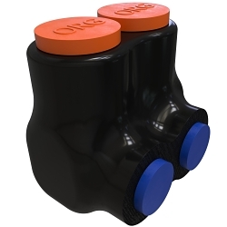 ILSCO PBTI-2-4-F-ORG ILSCO NIMBUS4FLEX Insulated Multi-Tap Connector