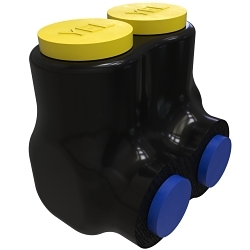 ILSCO PBTI-2-4-F-YEL ILSCO NIMBUS4FLEX Insulated Multi-Tap Connector