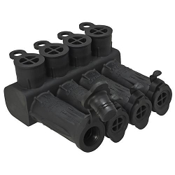 ILSCO PED4-350SS-DB ILSCO SafetySub Multi-Tap Connector