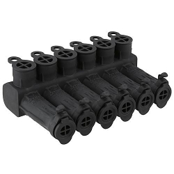 ILSCO PED6-350SS-DB ILSCO SafetySub Multi-Tap Connector