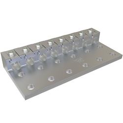 ILSCO USGL-350R128 ILSCO ClearTrax Spade Mount Terminal Lug