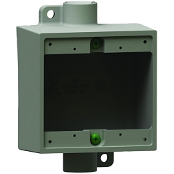 Hubbell 2FDC-2 Cast Device Box