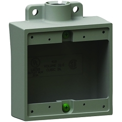 Hubbell 2FS-1 Cast Device Box