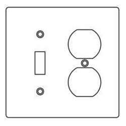 Hubbell 2FTAC Device Box Cover