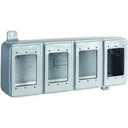 Hubbell 4FDQ Cast Device Box
