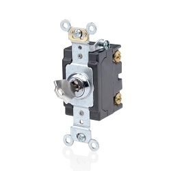 LEVITON 1221-2KL Key Lock Barrel Switch