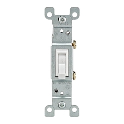 LEVITON 1451-WCP AC Quiet Toggle Switch