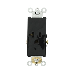 LEVITON 16341-E Decora Plus Straight Blade Receptacle