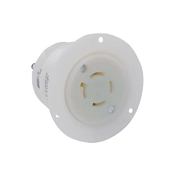 LEVITON 2416 V-0-Max Locking Flanged Outlet