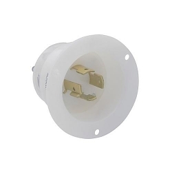 LEVITON 2425 V-0-Max Locking Flanged Inlet