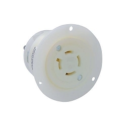 LEVITON 2426 V-0-Max Locking Flanged Outlet