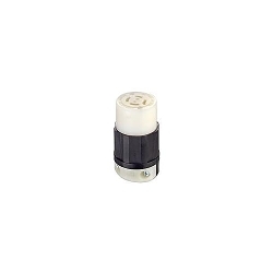 LEVITON 2433 Black & White Locking Connector