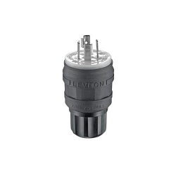 LEVITON 26W76-B Wetguard Locking Plug