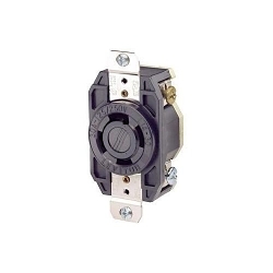 LEVITON 2710-B V-0-Max Locking Receptacle