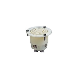 LEVITON 2746 3-Phase Grounding Receptacle Locking Flanged Outlet