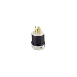 LEVITON 2751 Black & White Locking Plug
