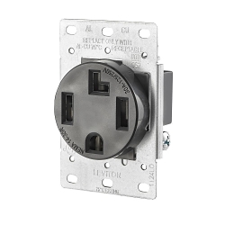 LEVITON 278-S00 Straight Blade Receptacle