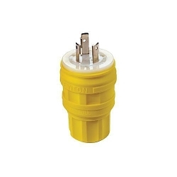 LEVITON 28W47 Wetguard Locking Plug