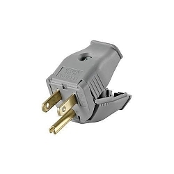 LEVITON 3W101-GY Grounding Plug