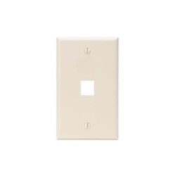 LEVITON 41080-1TP QuickPort Wallplate