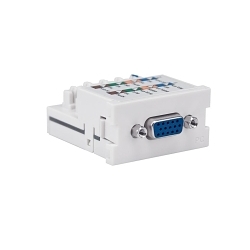 LEVITON 41295-VPW QuickPort VGA Enhanced Video Connector
