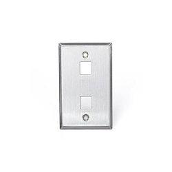LEVITON 43080-1S2 Quickport Wallplate