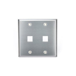 LEVITON 43080-2S2 QuickPort Wallplate