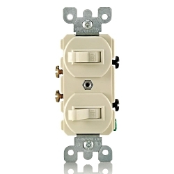 LEVITON 5224-2I Combination Switch