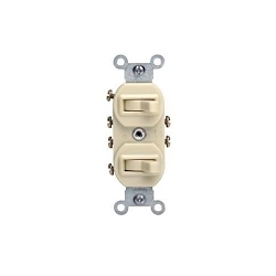 LEVITON 5243-I Combination Switch