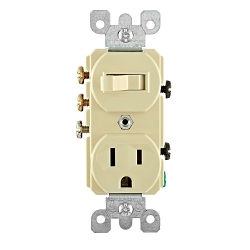 LEVITON 5245-I Combination Switch