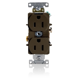 LEVITON 5252 Straight Blade Duplex Receptacle