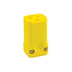 LEVITON 5259-VY Python Straight Blade Connector