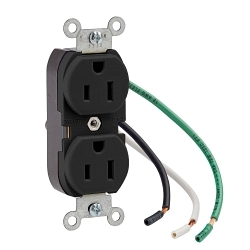 LEVITON 5262-LE Straight Blade Receptacle