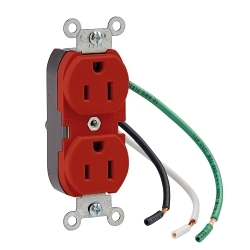 LEVITON 5262-LR Straight Blade Receptacle
