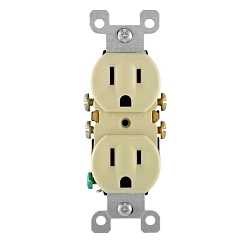 LEVITON 5320-ICP Straight Blade Receptacle