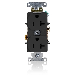 LEVITON 5352-E Straight Blade Duplex Receptacle