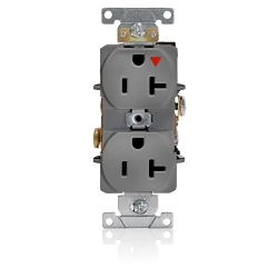 LEVITON 5362-IGG Heavy Duty Isolated Ground Duplex Receptacle