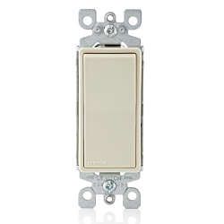LEVITON 5601-2T Decora AC Quiet Switch